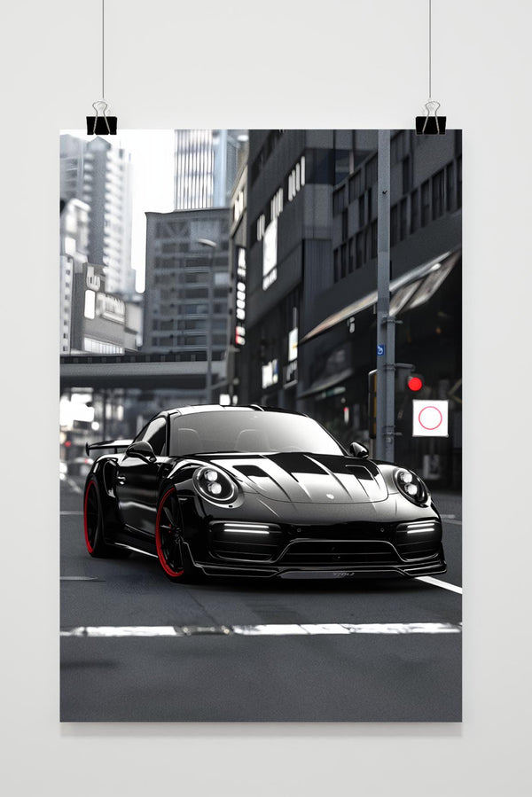 Affiche Porsche
