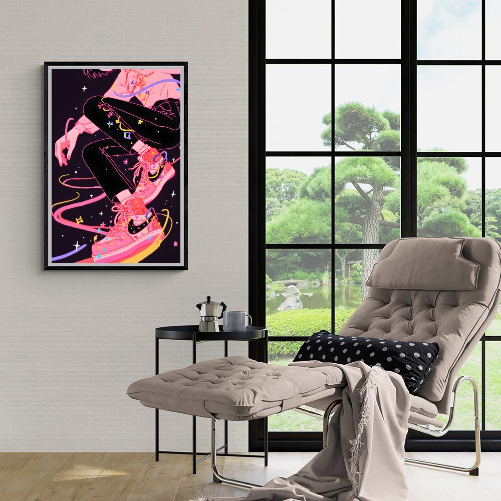 Nike Art dans un intérieur