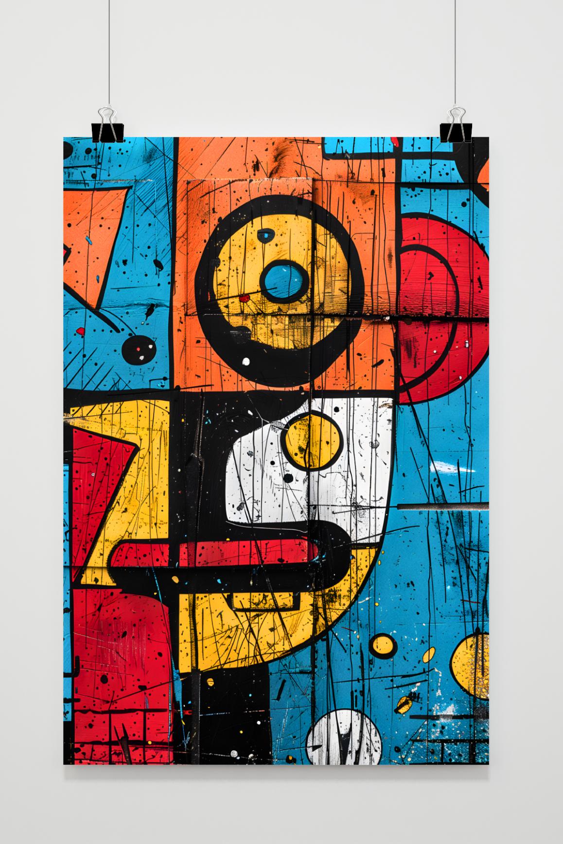 Affiche Abstrait Moderne de 25 Artstreet