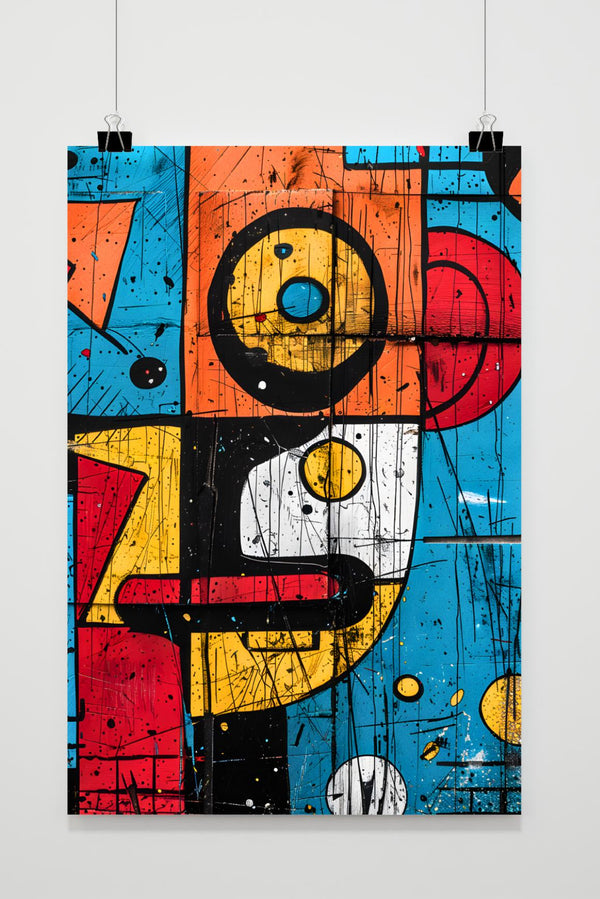 Moderne Abstract poster