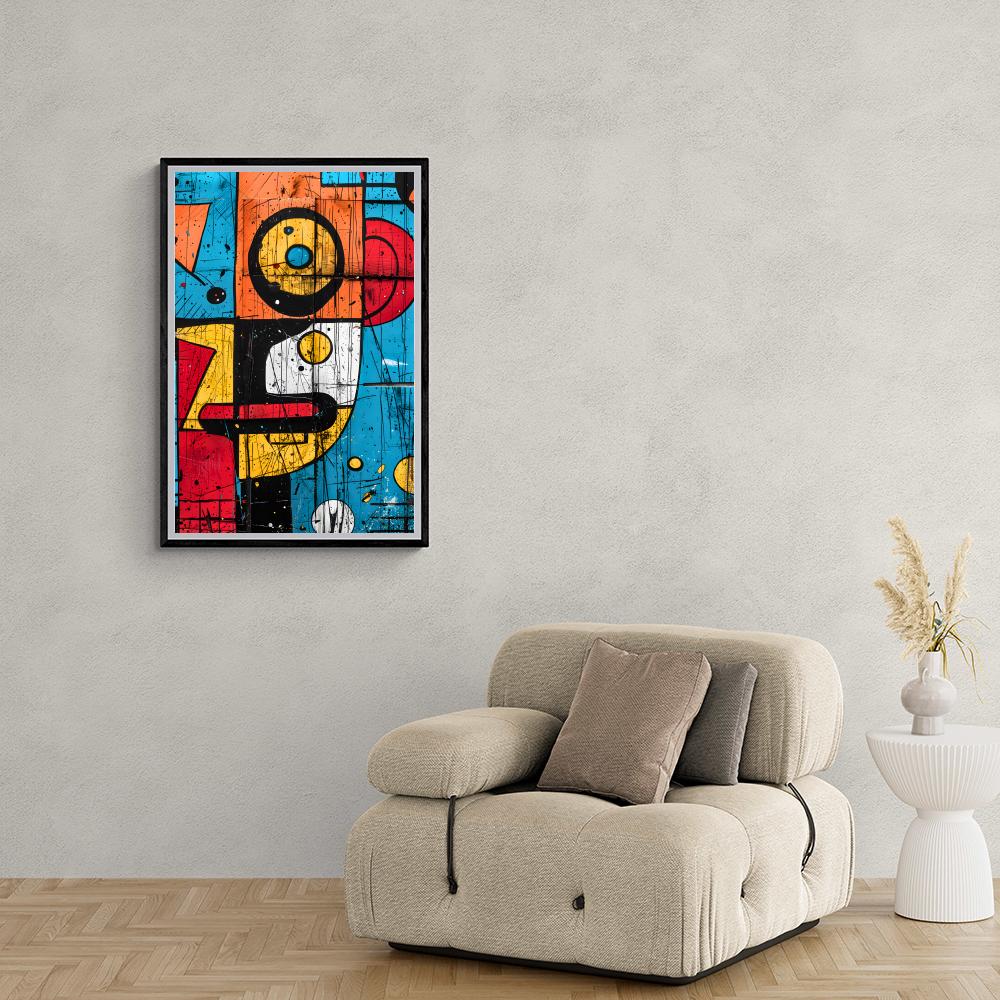 Abstrait Moderne dans un intérieur