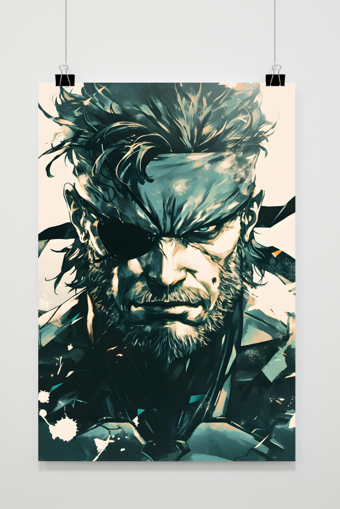 Póster Metal Gear Solid de 25 Artstreet