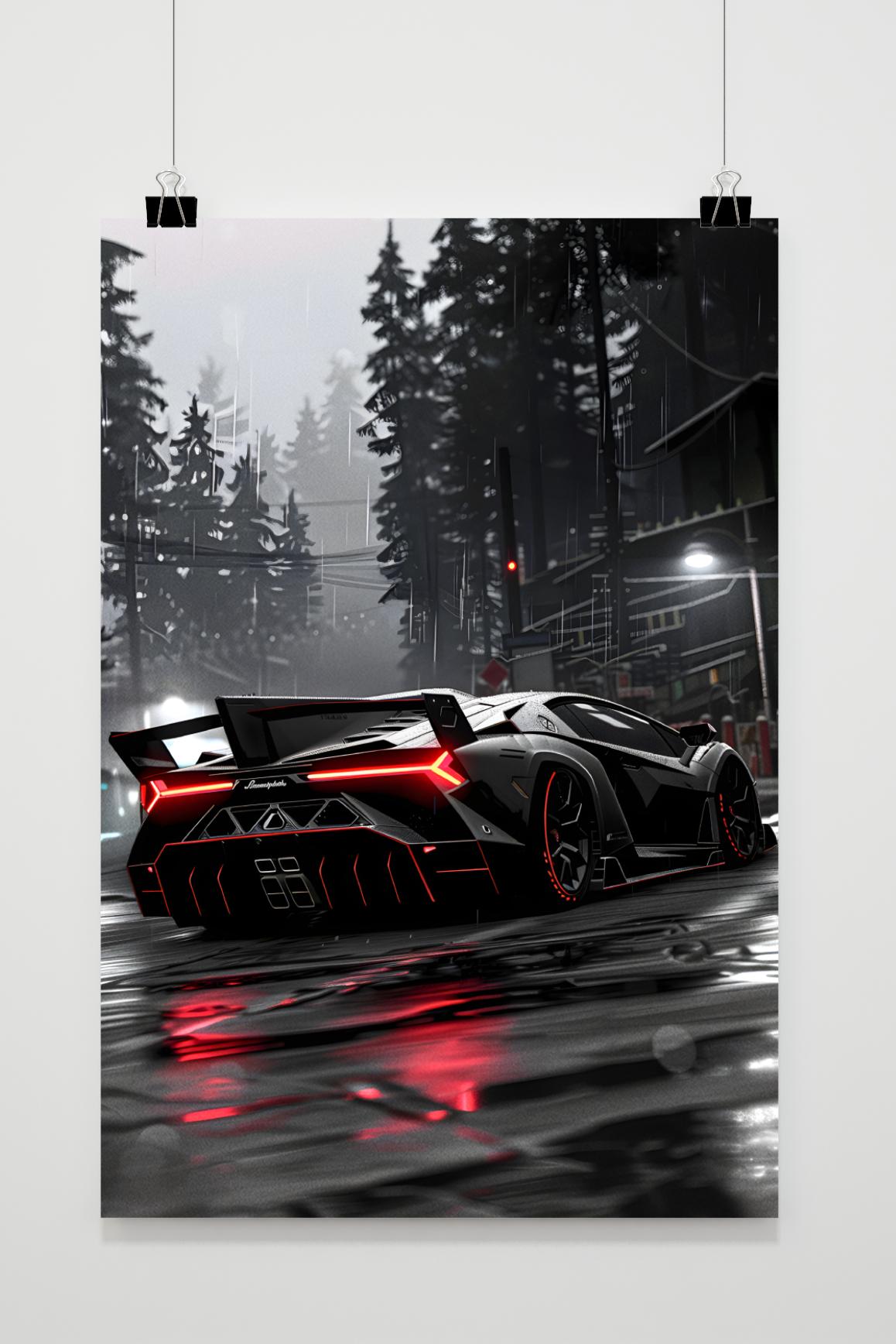 Póster Lamborghini de 25 Artstreet
