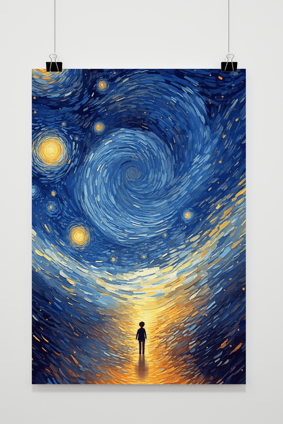 Póster Starry Night de 25 Artstreet