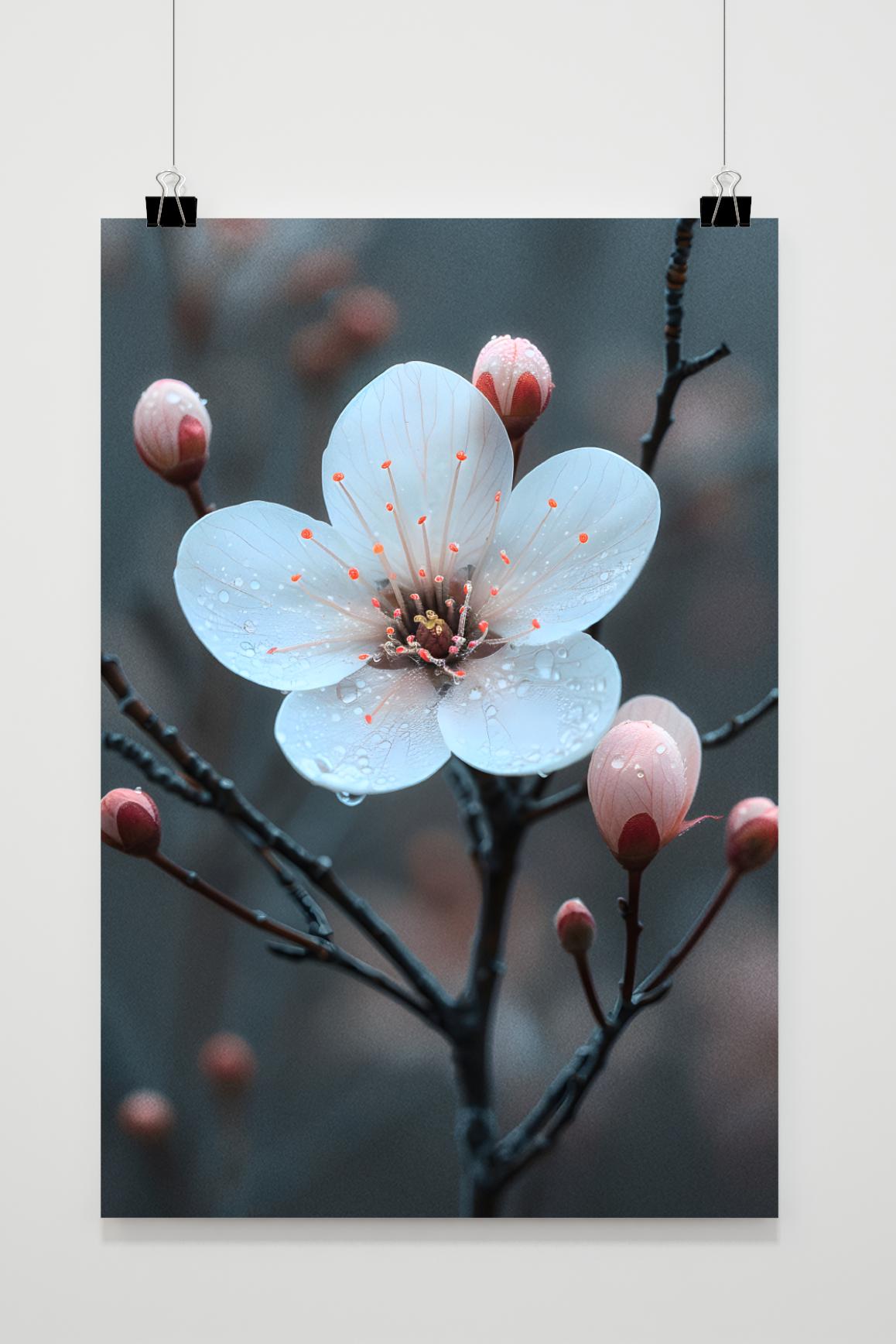 Affiche Fleur de Cerisier de 25 Artstreet