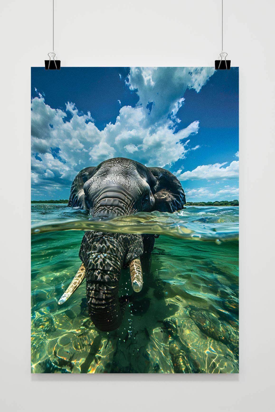 Olifant In Water