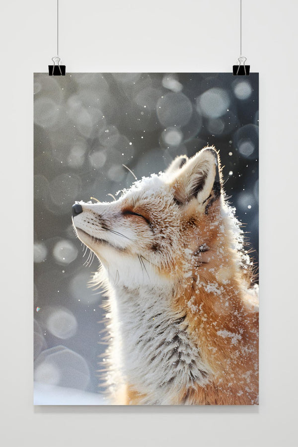 Vos Sneeuw poster