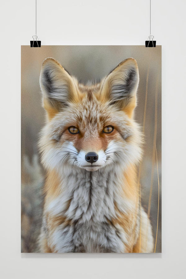 Fox Portrait poster