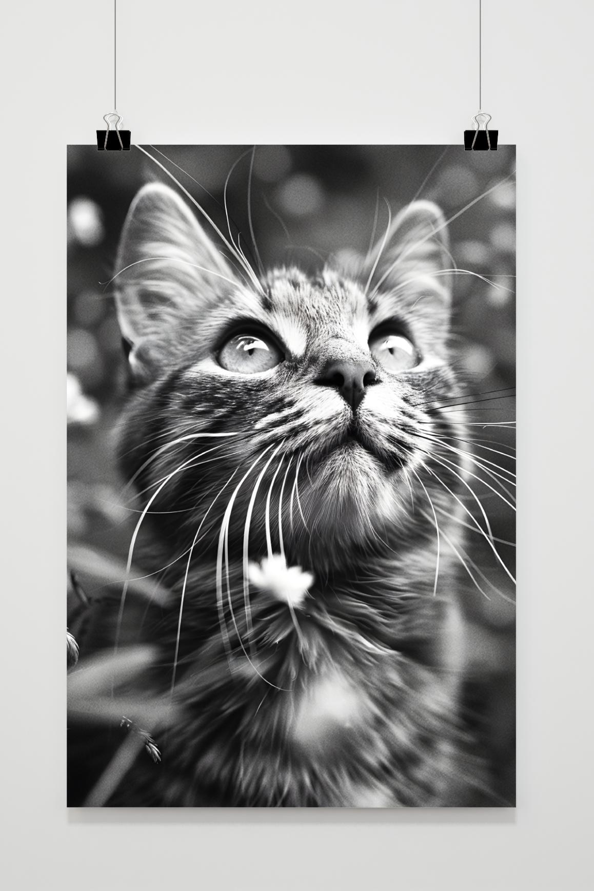 Póster Gato de 25 Artstreet