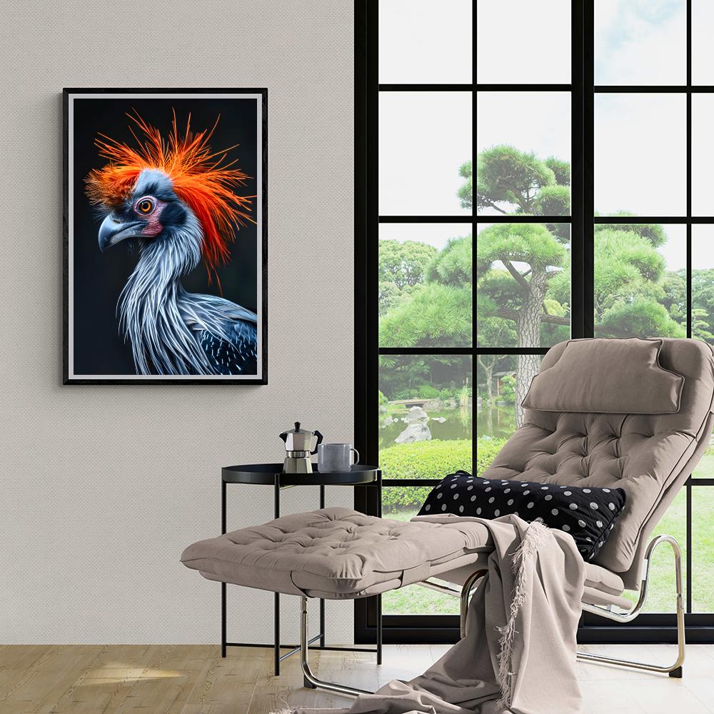 Oiseau dans un intérieur