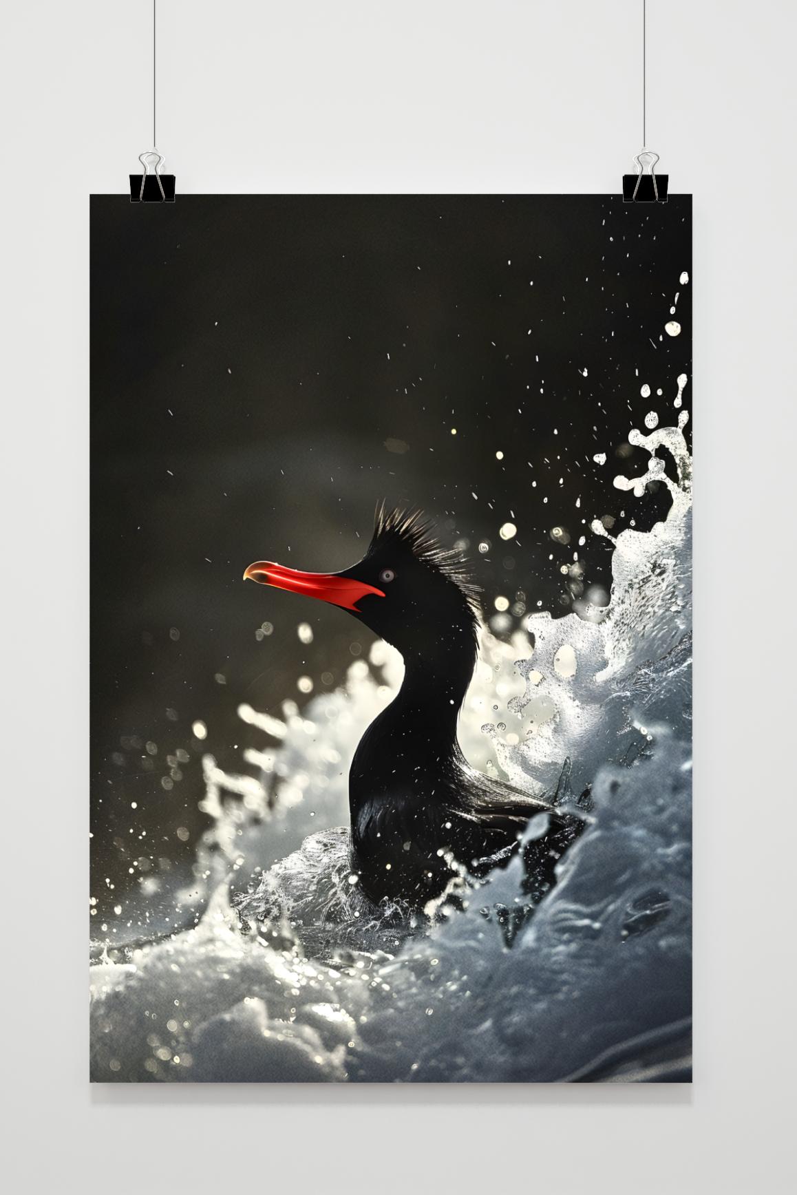 Affiche Oiseau sur l'Eau de 25 Artstreet