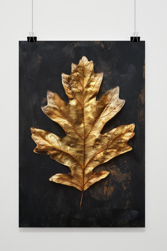 Golden Oak Leaf