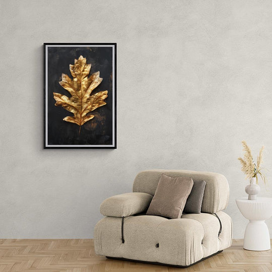 Golden Oak Leaf