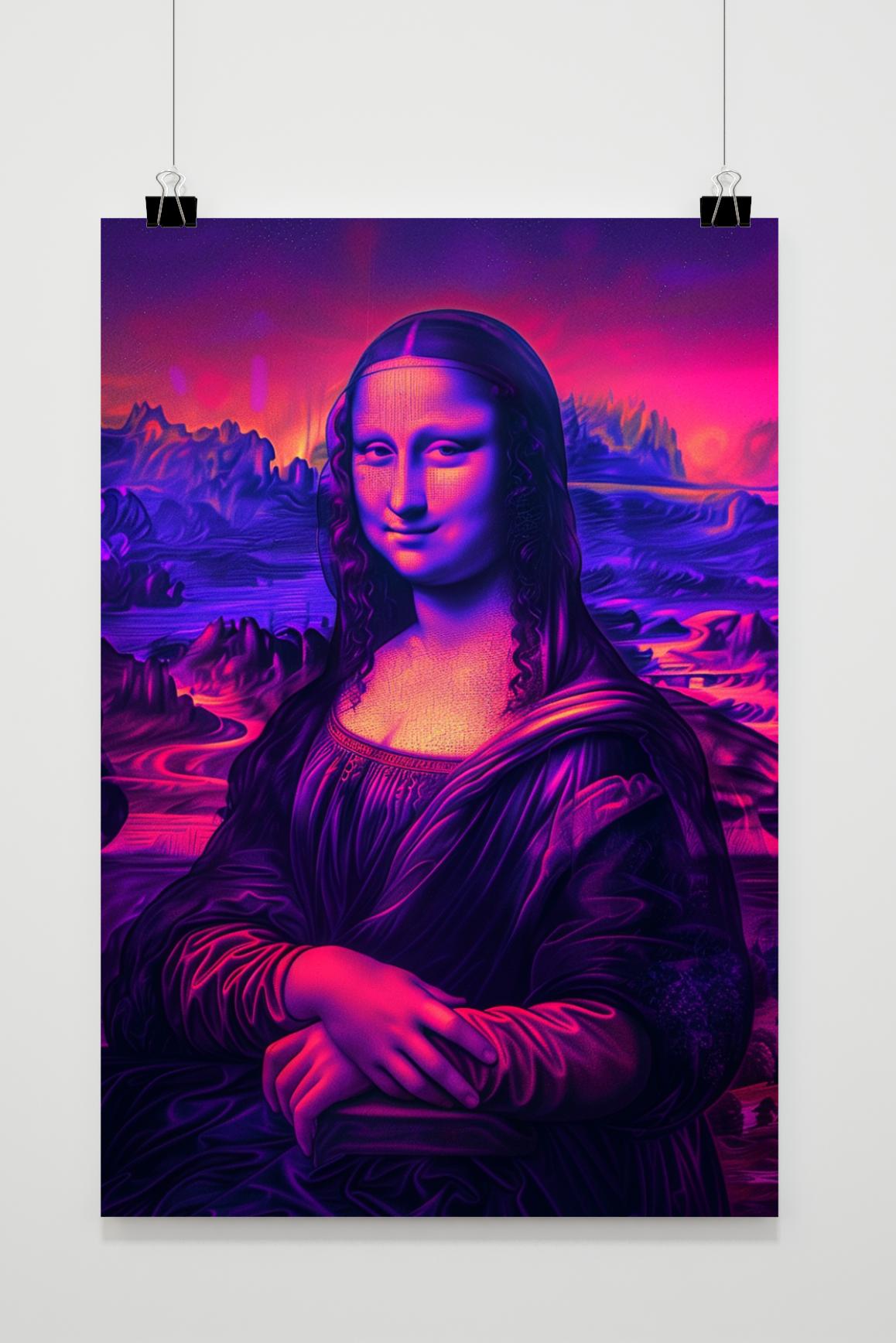 Póster Mona Lisa de 25 Artstreet
