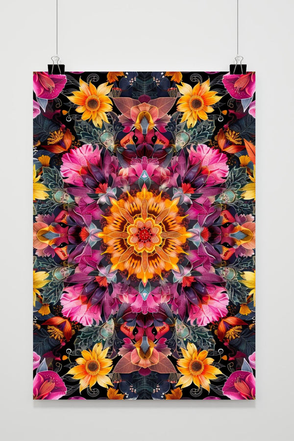 Mandala Flower poster