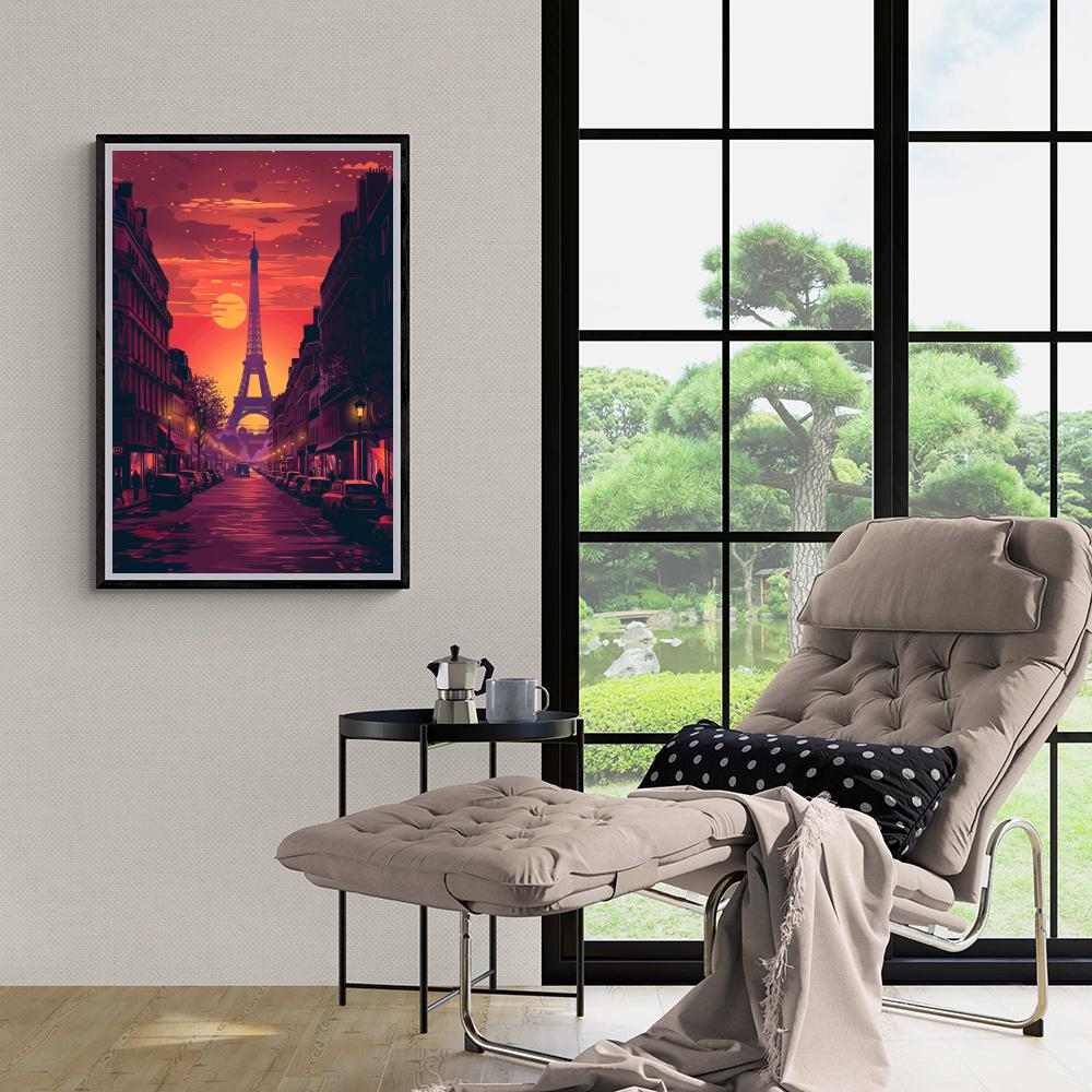Tour Eiffel dans un intérieur