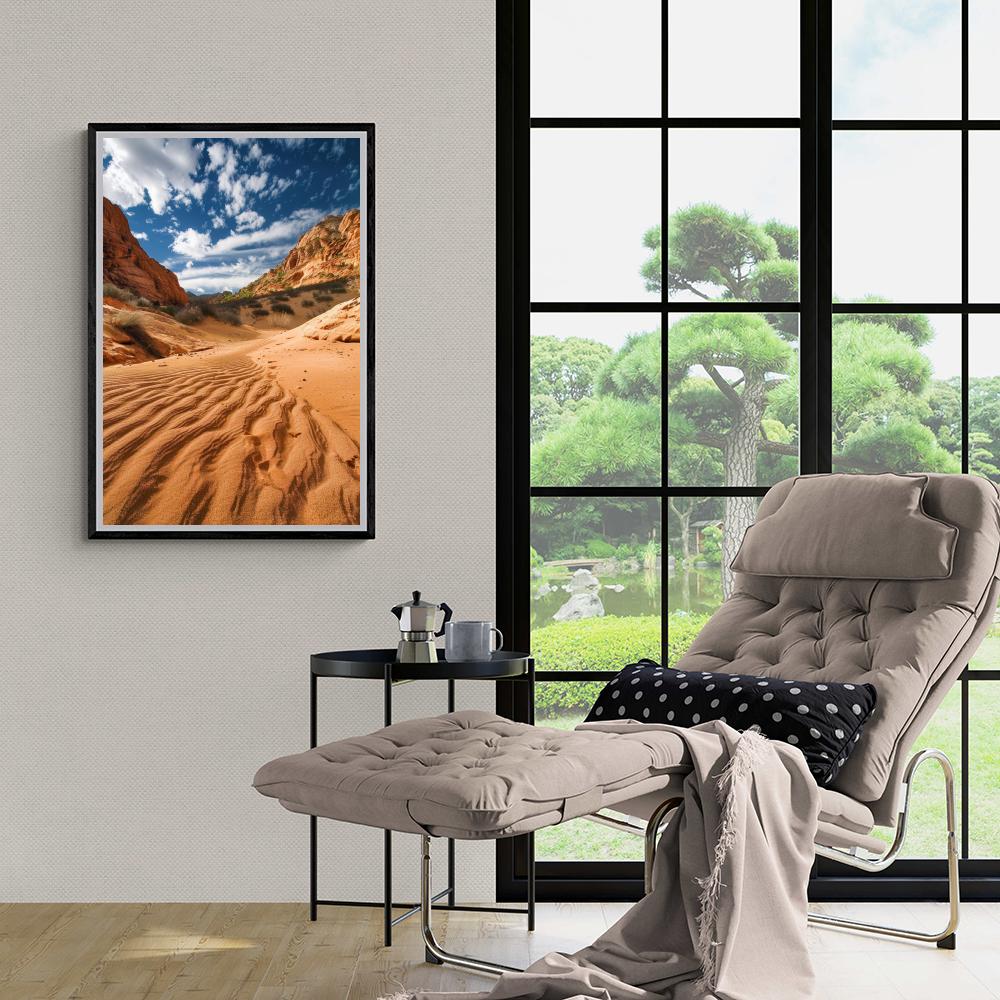 Paisaje Desértico en un interior