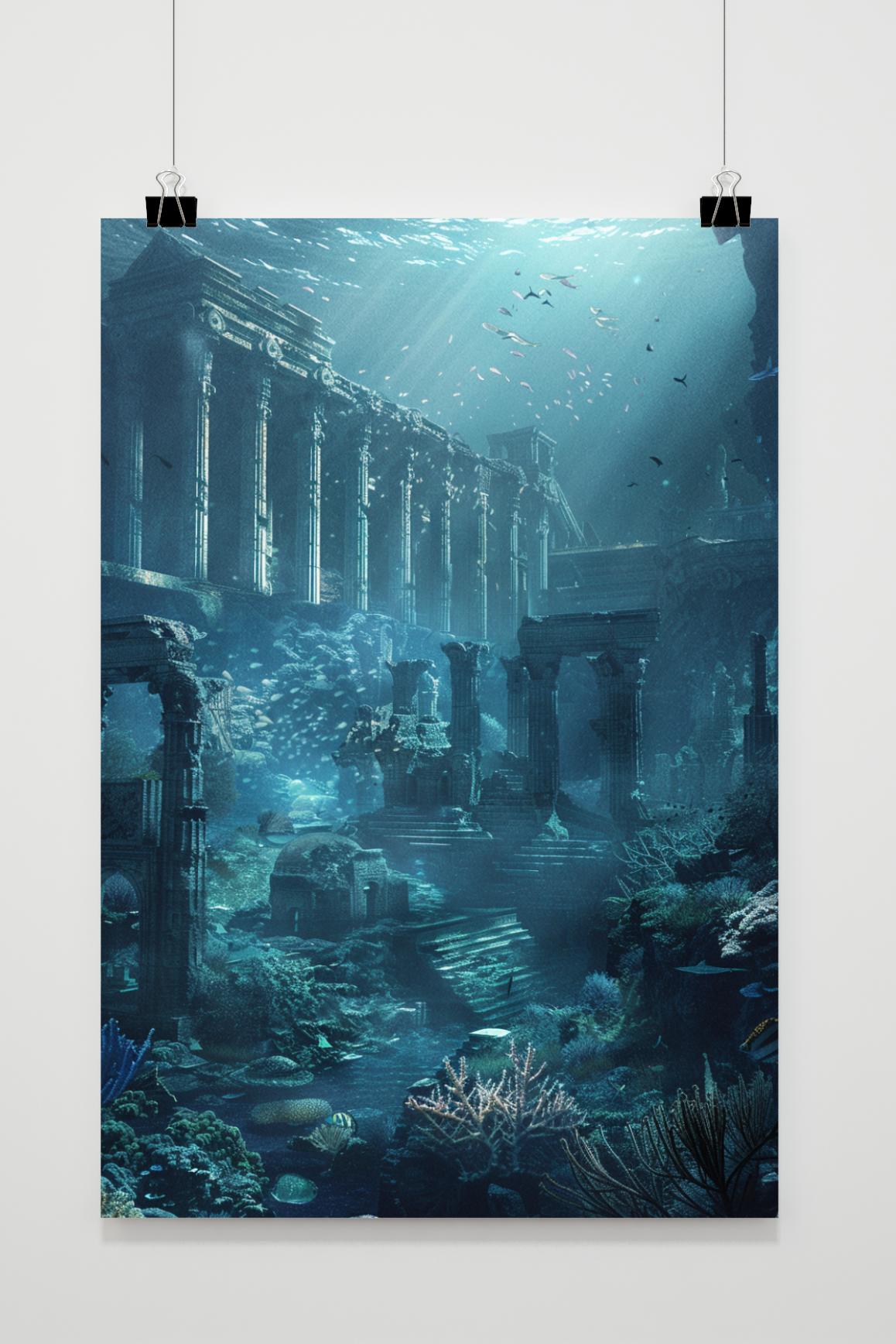 Póster Atlántida de 25 Artstreet