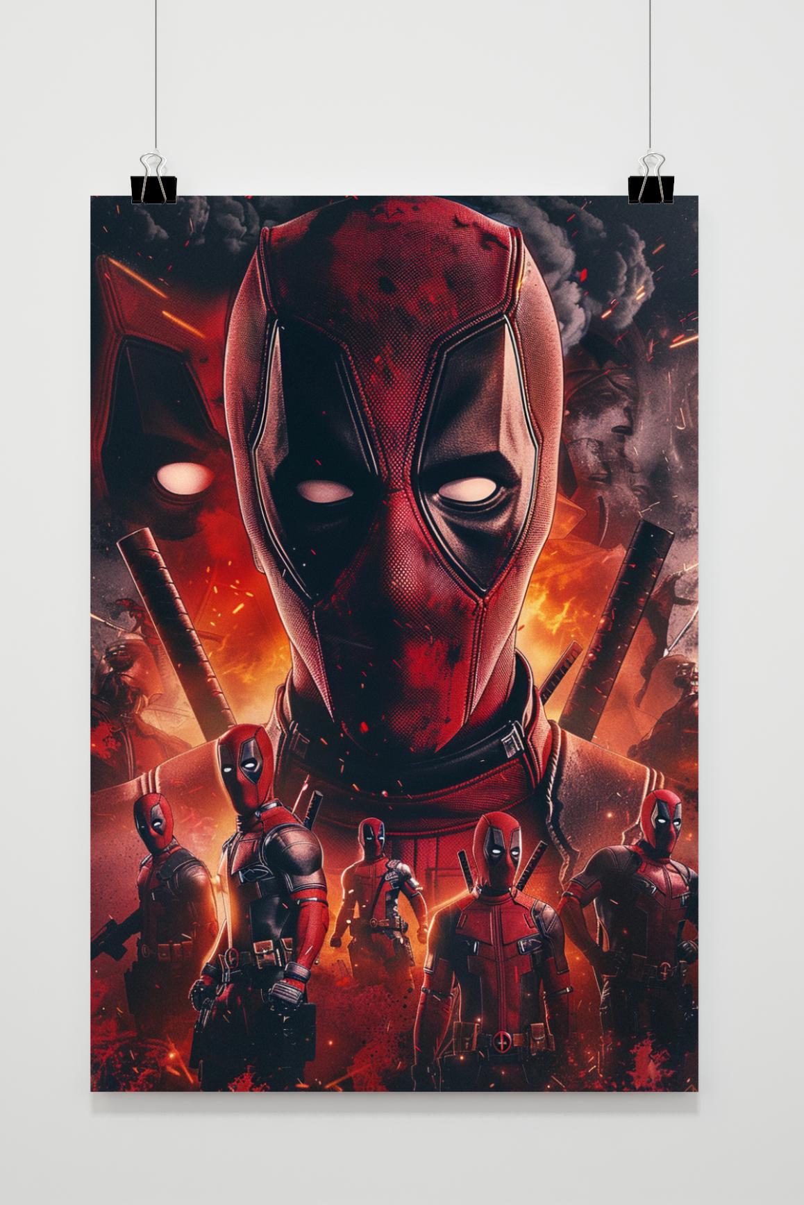 Affiche Deadpool de 25 Artstreet