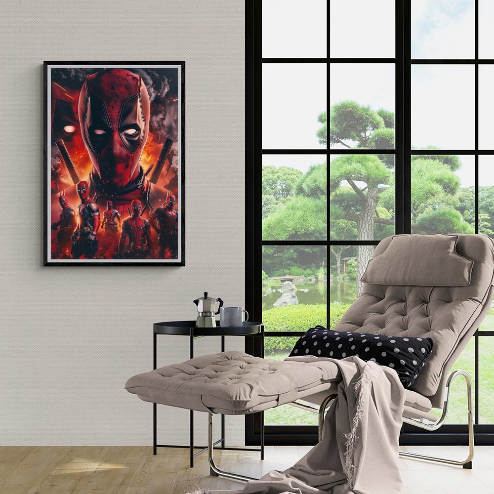 Deadpool dans un intérieur