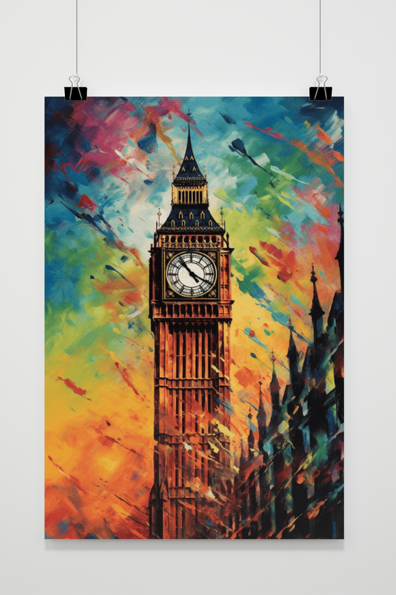 Póster Big Ben Londres