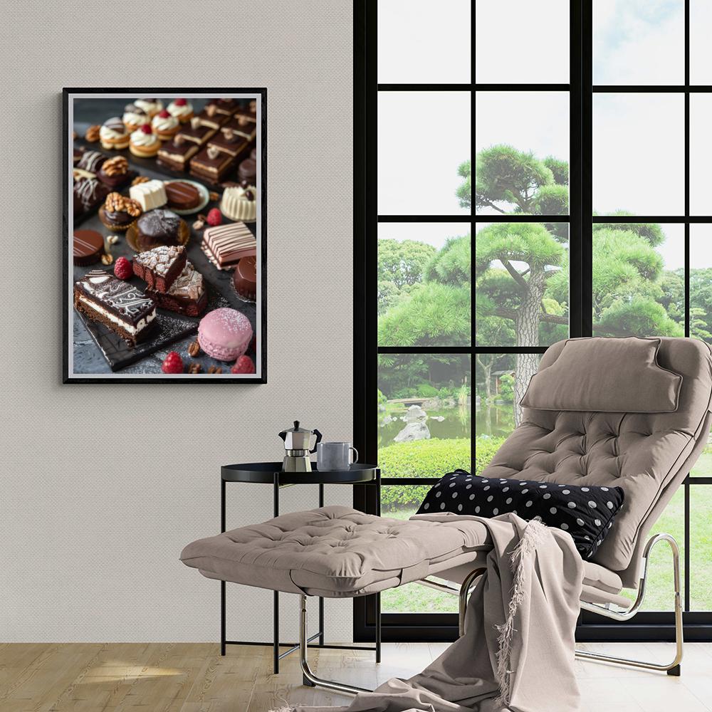 Desserts dans un intérieur