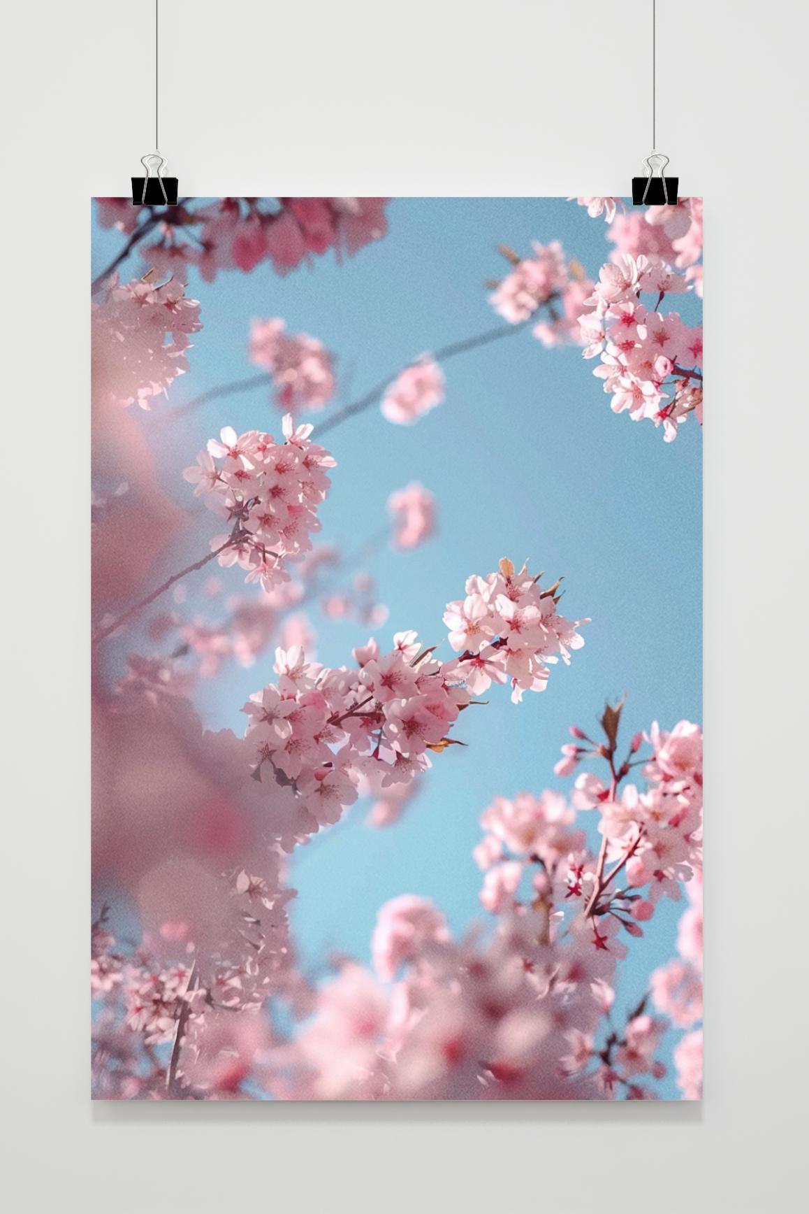 Affiche Fleurs de Cerisier de 25 Artstreet