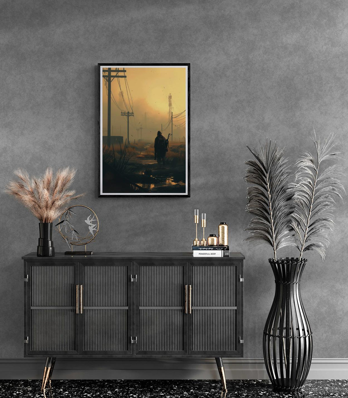 Survivant Solitaire dans un intérieur