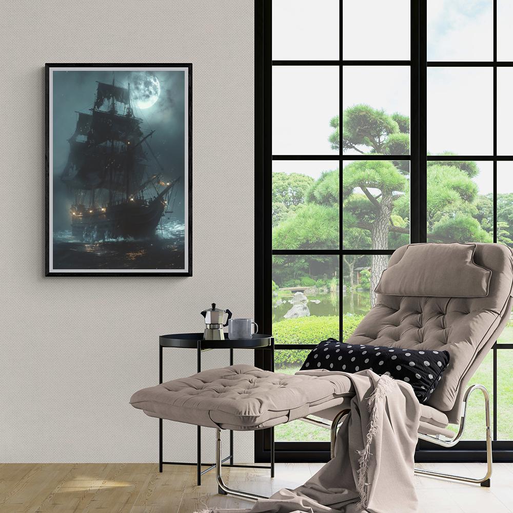 Barco Pirata en un interior