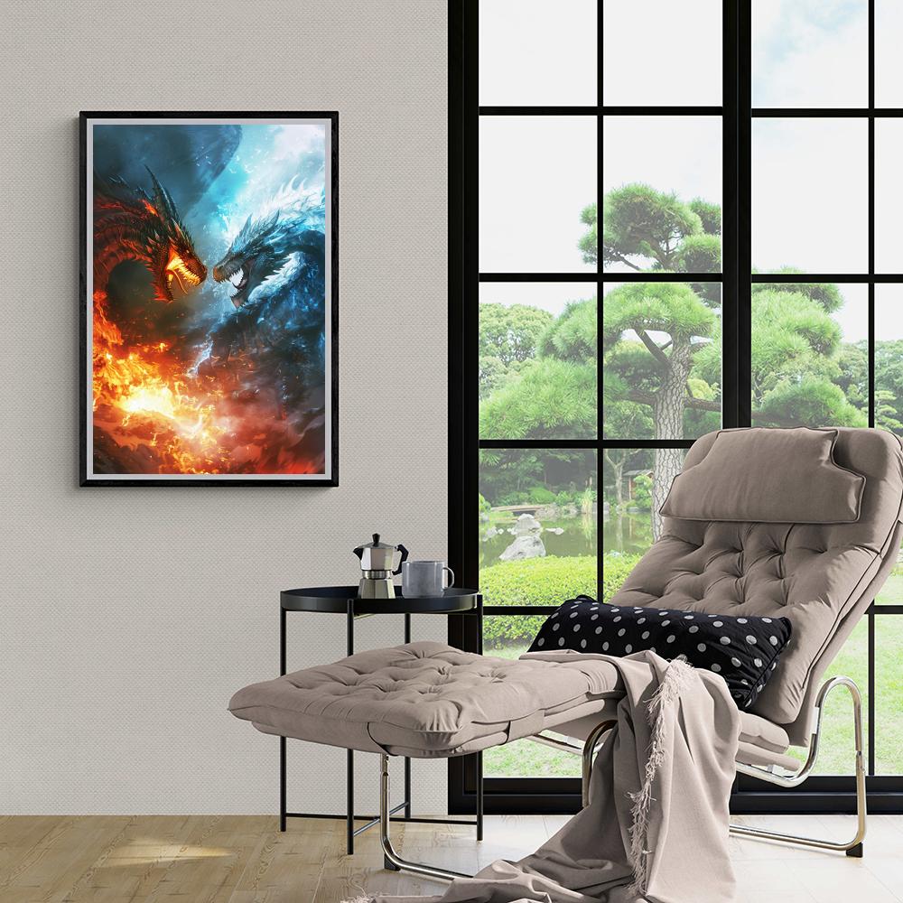 Dragons dans un intérieur