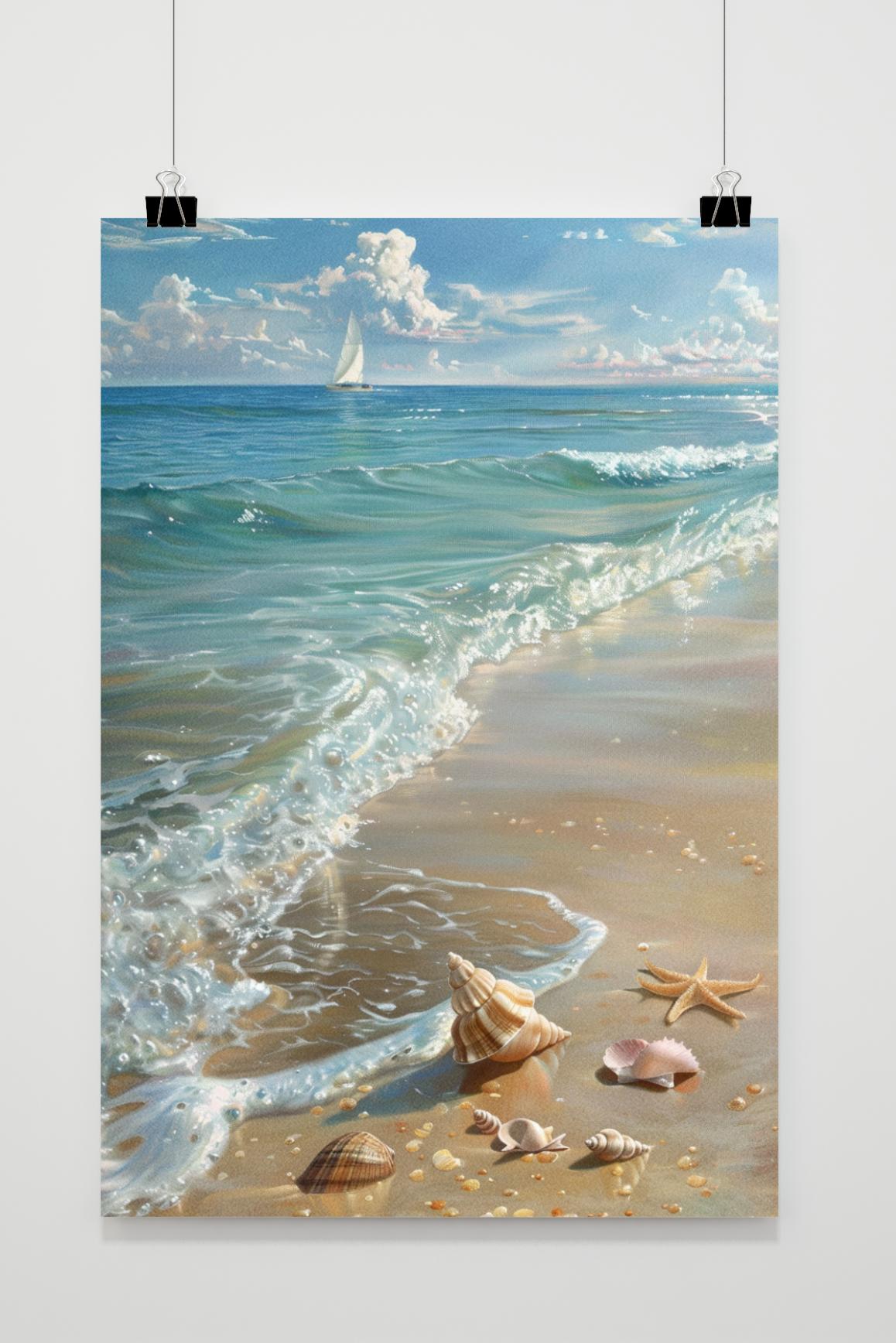 Affiche Littoral de 25 Artstreet