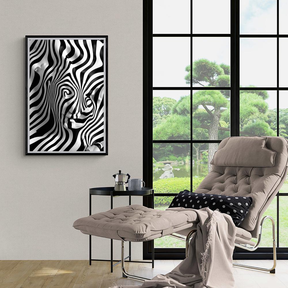 Illusion d'Optique dans un intérieur