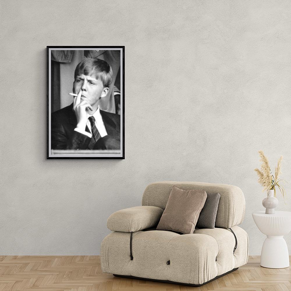 Willem Alexander Noir et Blanc dans un intérieur
