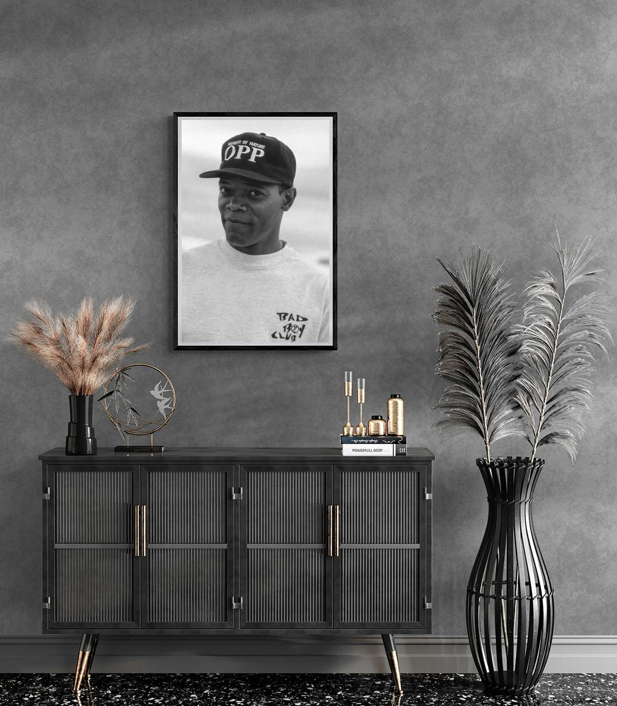 Samuel L Jackson dans un intérieur