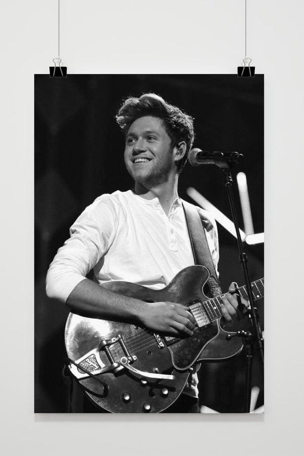 Póster Niall Horan Blanco y Negro