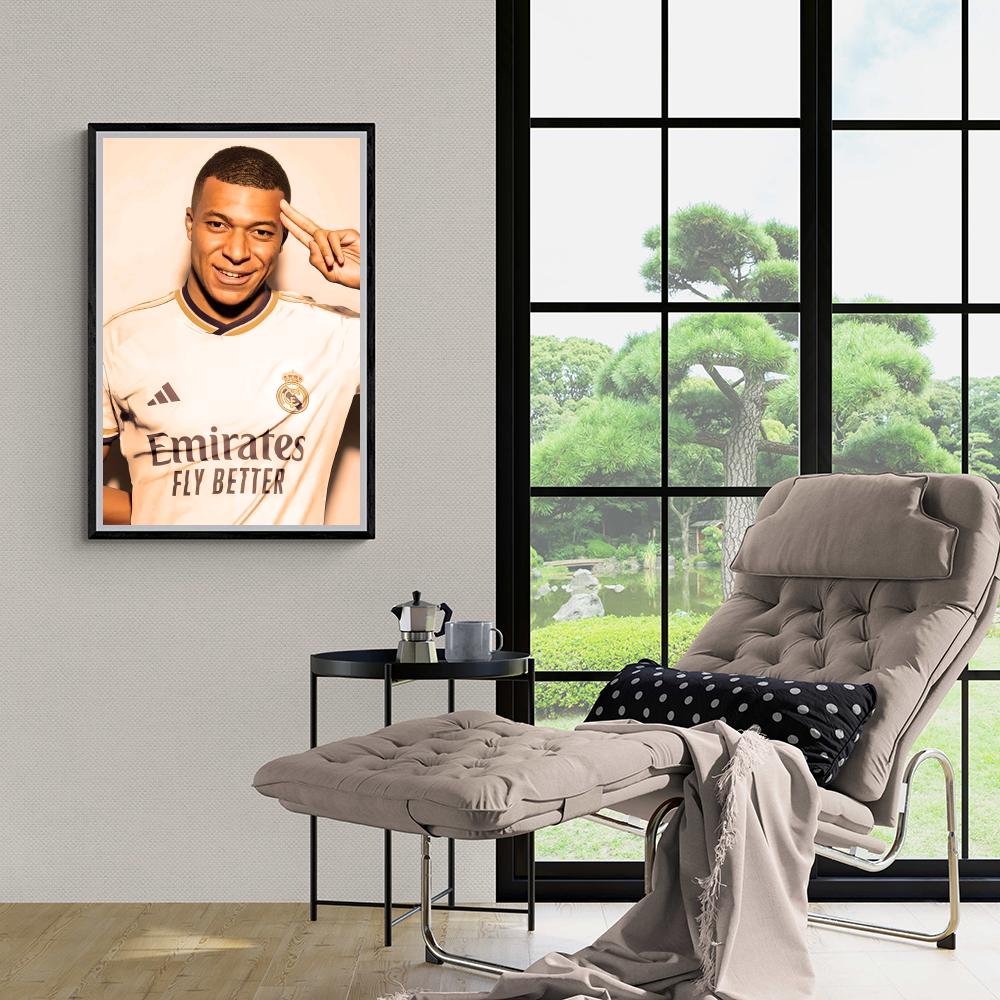 Mbappé Real Madrid dans un intérieur