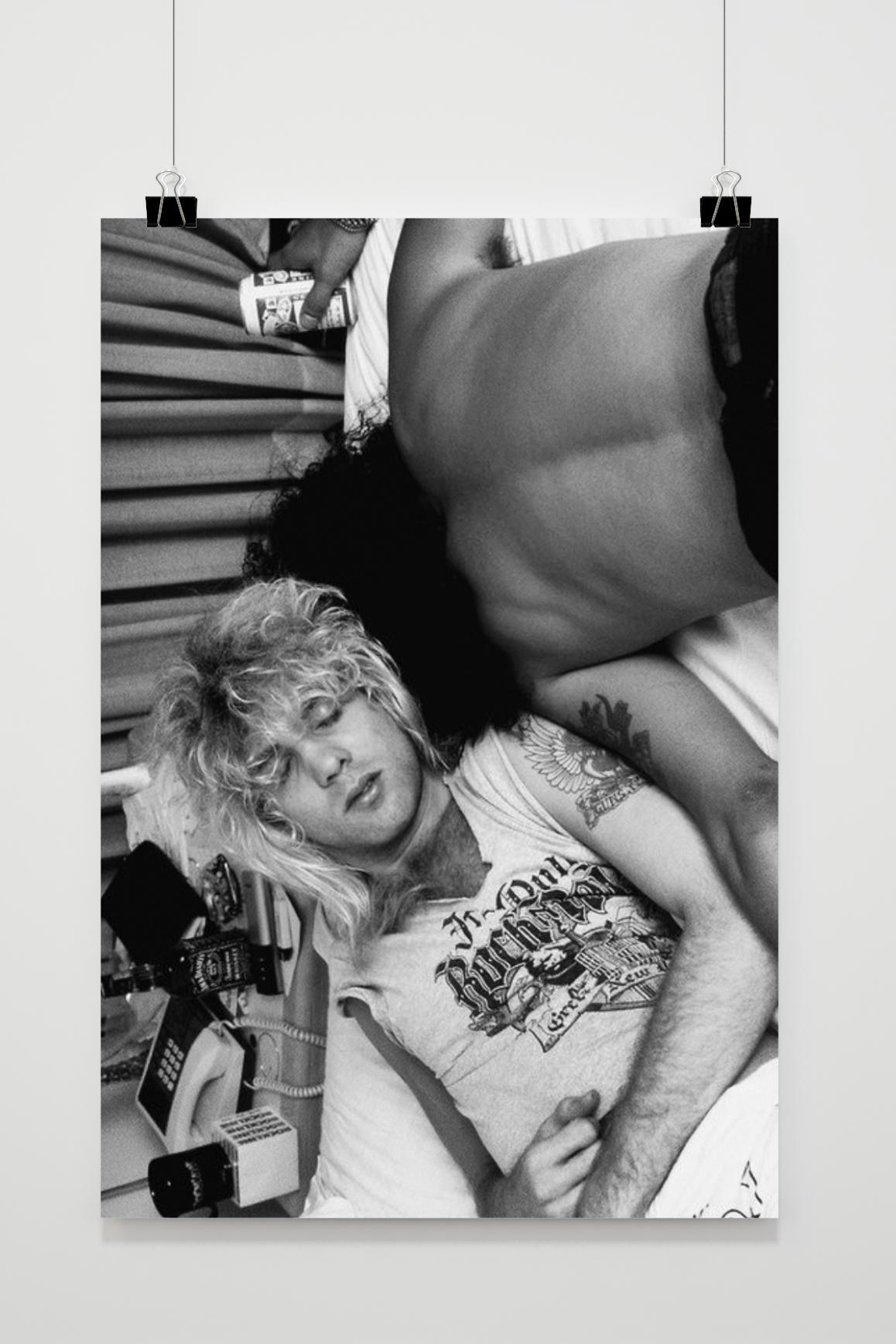 Affiche Guns N' Roses Noir et Blanc de 25 Artstreet