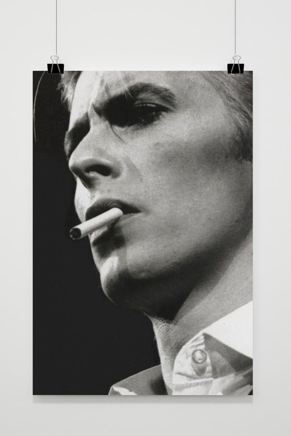 Póster David Bowie Blanco y Negro