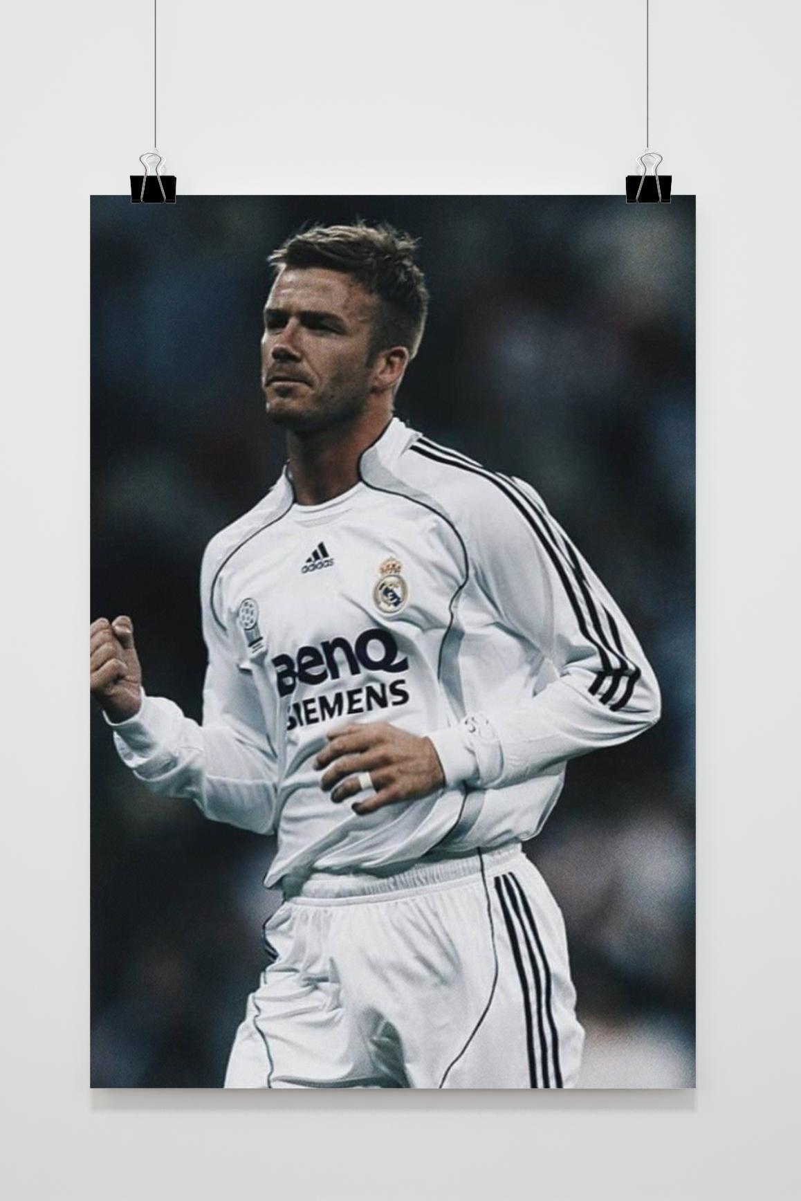 Affiche David Beckham Real Madrid de 25 Artstreet