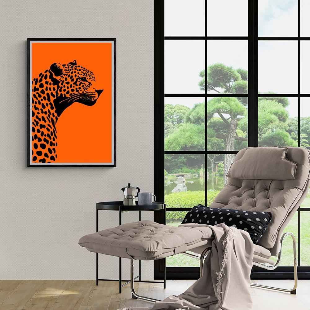 Cheetah Pop Art