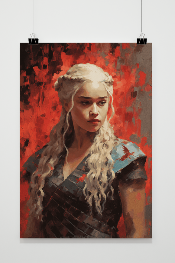 Affiche Daenarys Khaleesi