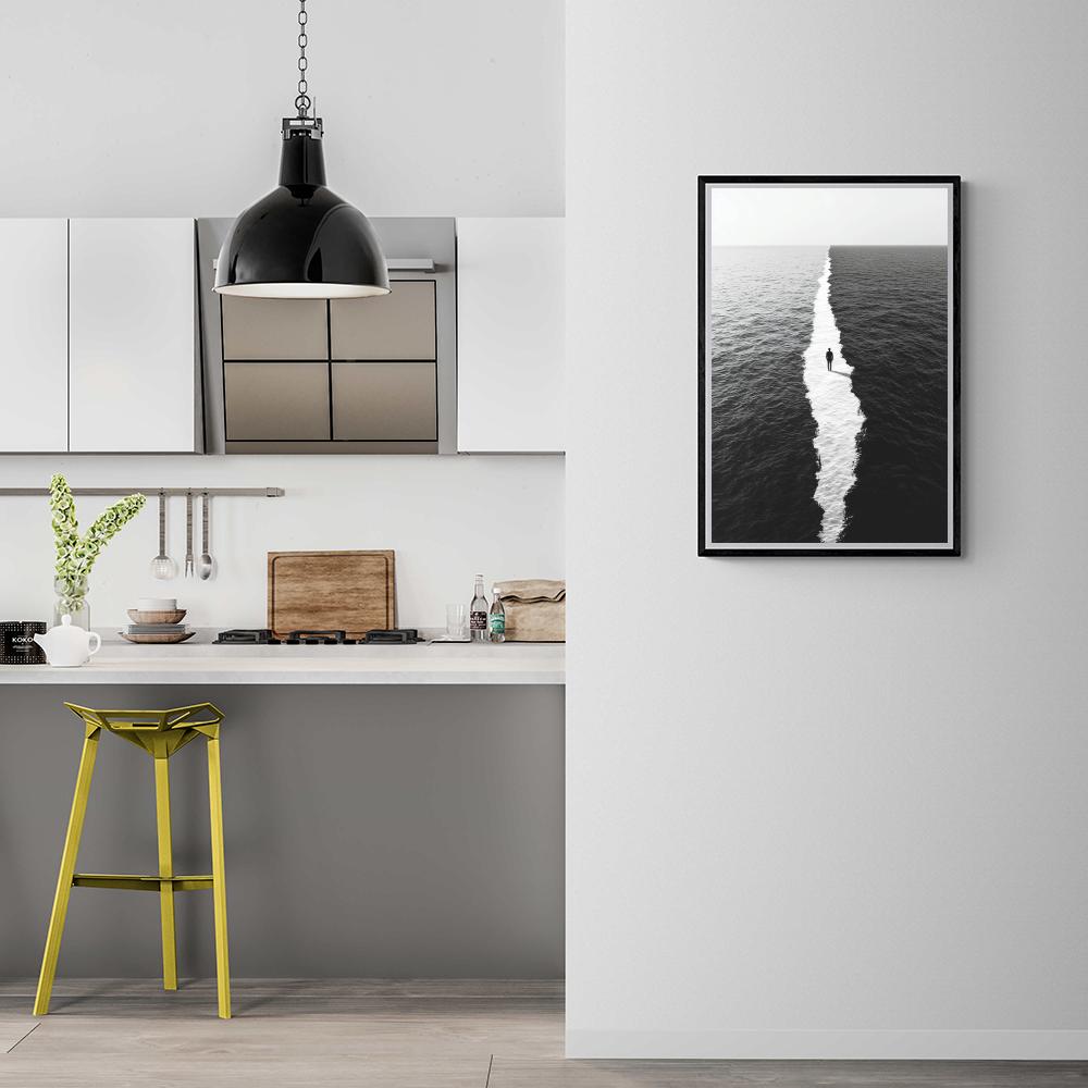 Au Milieu de la Mer dans un intérieur
