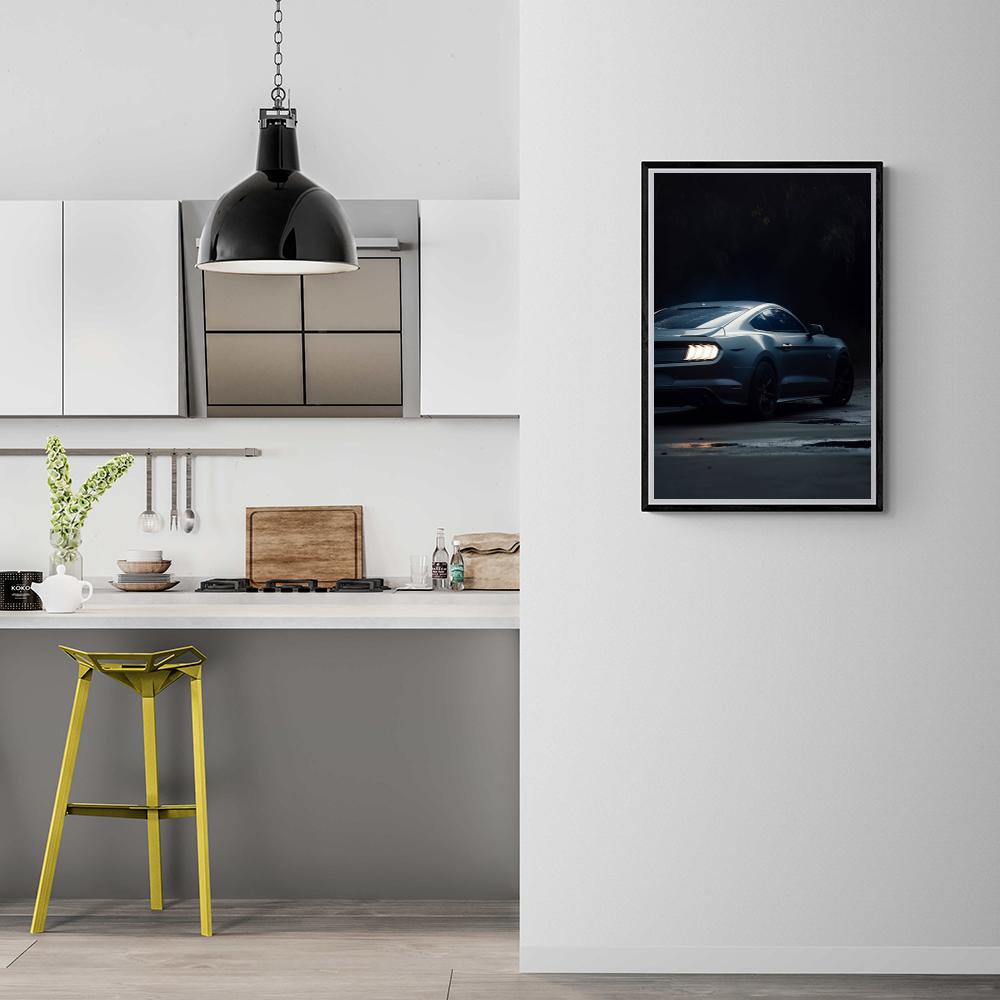 Voiture de Luxe dans un intérieur