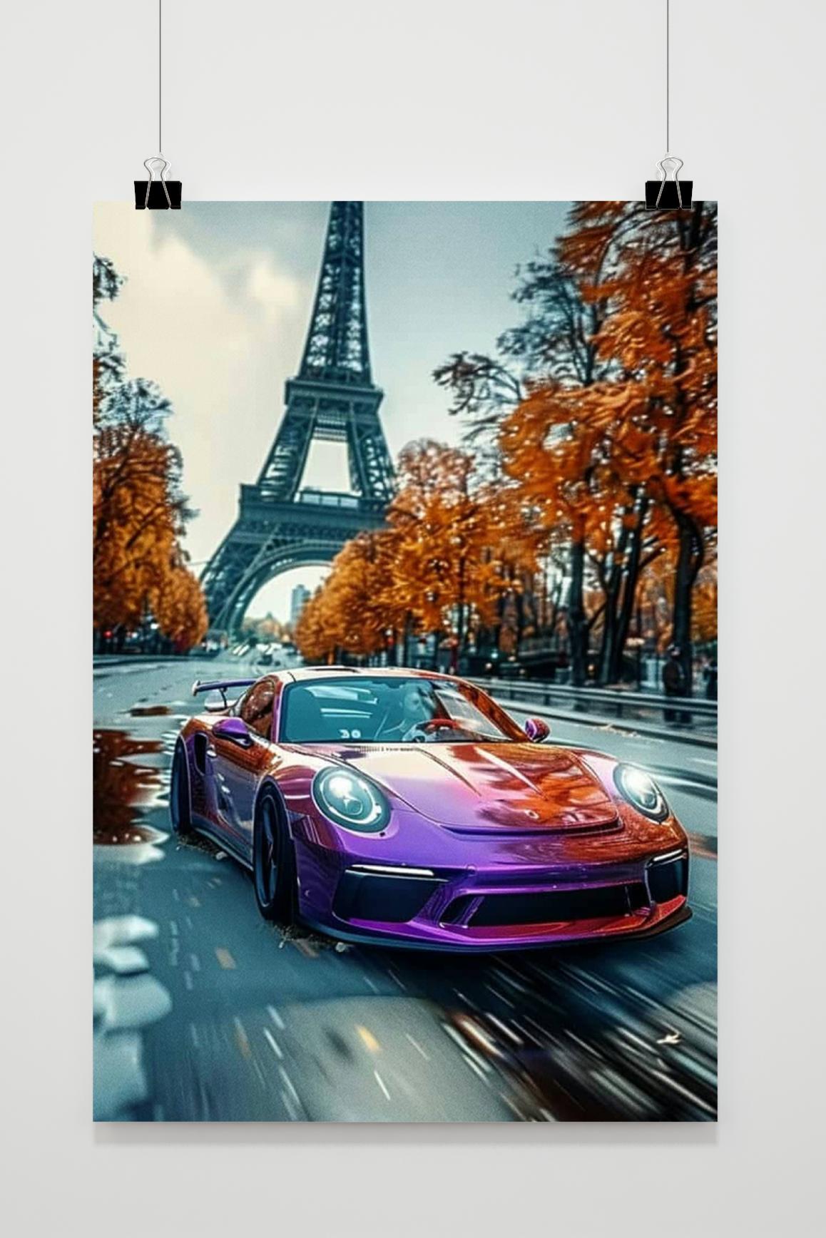 Affiche Porsche de 25 Artstreet