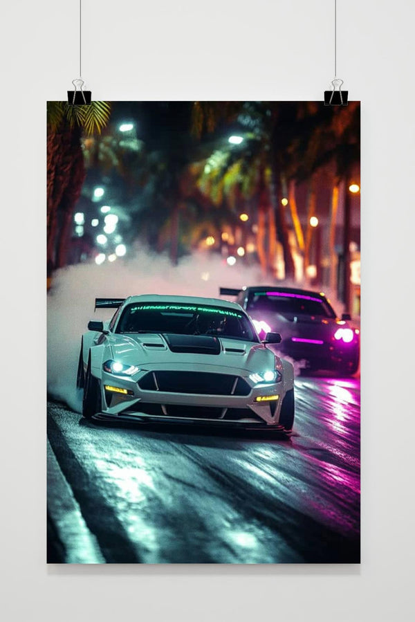 Póster Mustang RTR