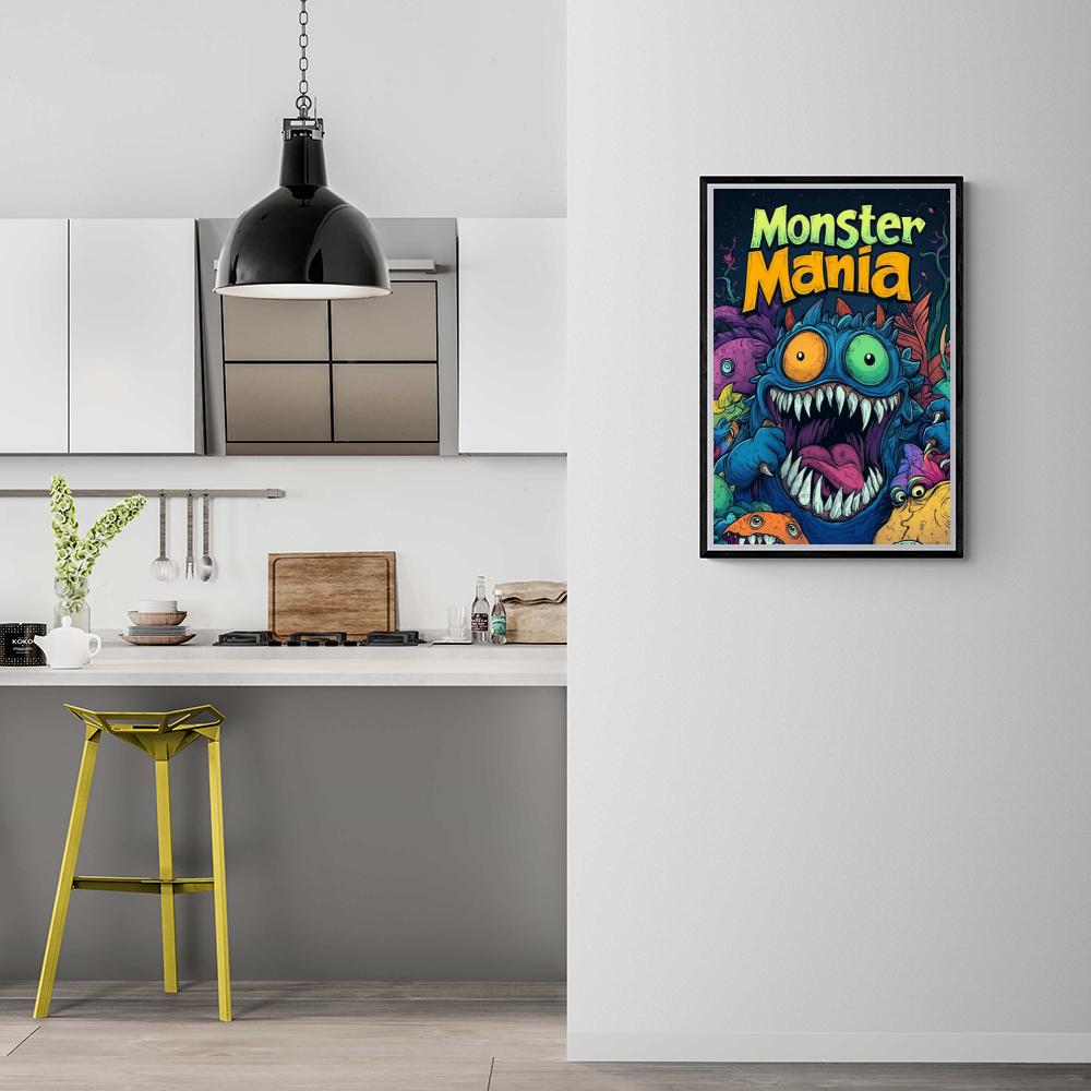 Monster Mania dans un intérieur
