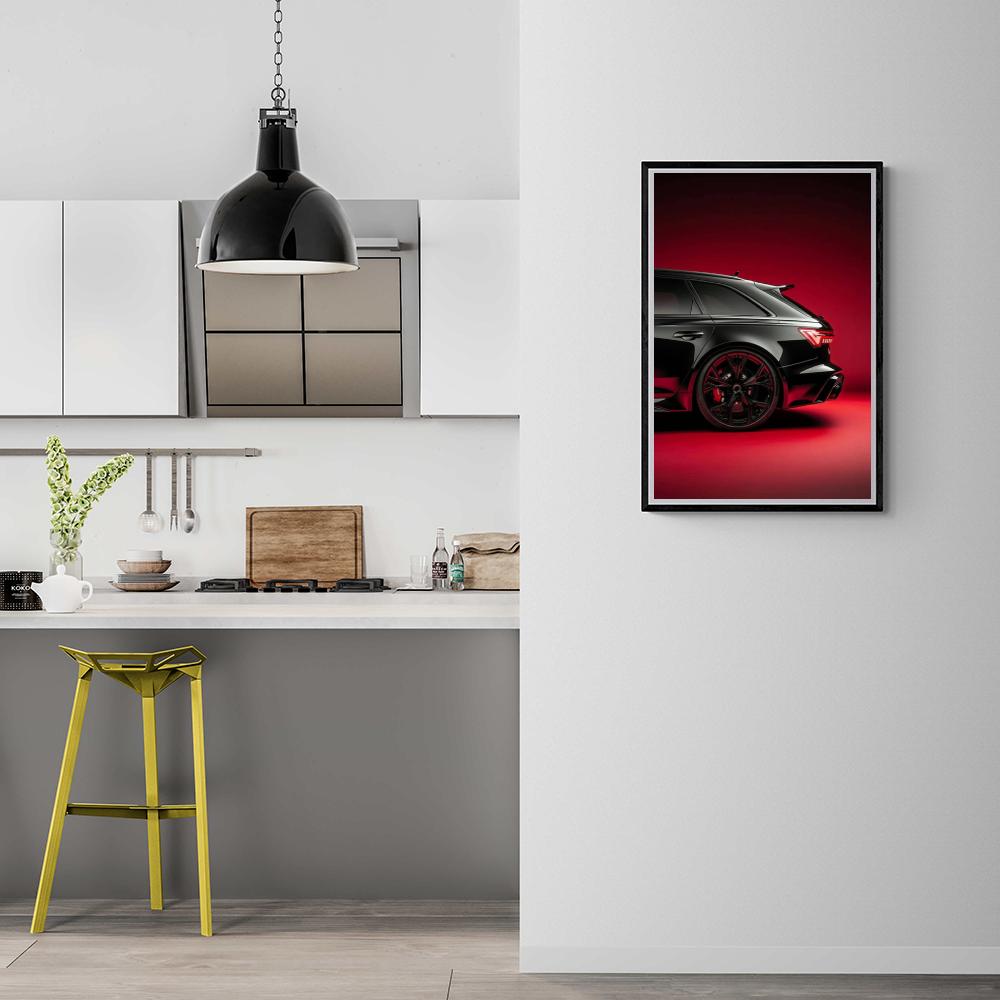 Arrière de Voiture dans un intérieur