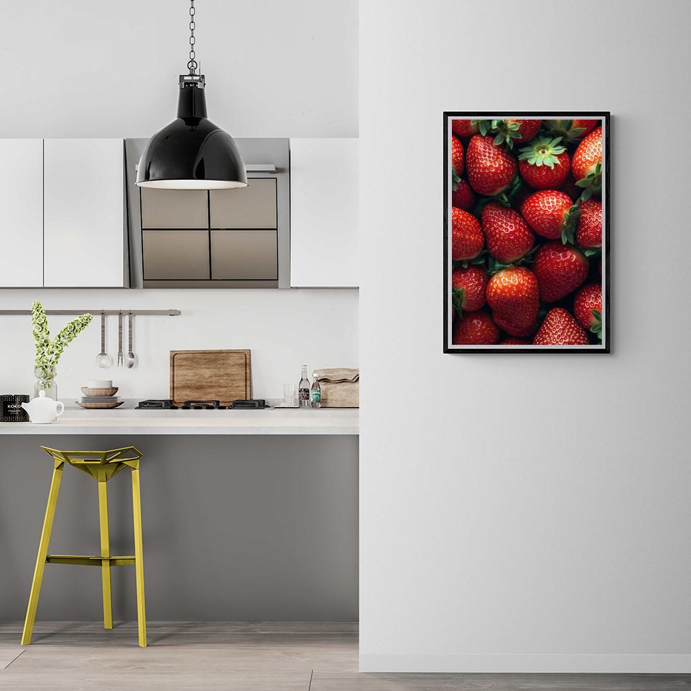 Fraises dans un intérieur