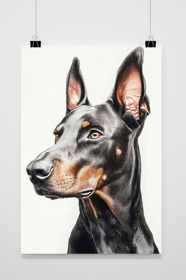 Dobermann poster