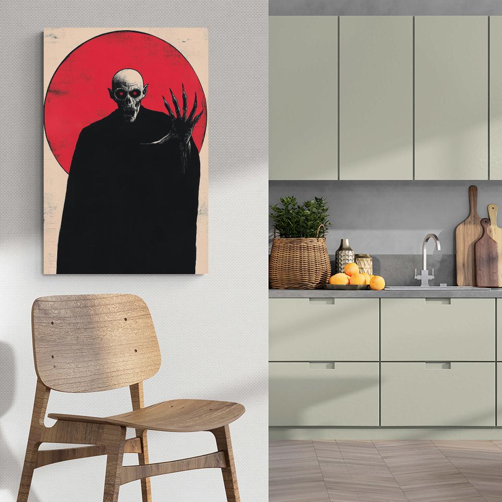 Monstre Effrayant dans un intérieur
